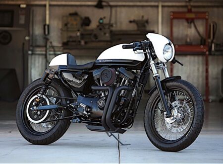 Harley Cafe Racer by DP Customs Harley Cafe Racer 1 450x330 - Harley Cafe Racer by DP Customs