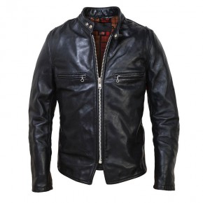 Steerhide Cafe Racer Motorcycle Jacket by Schott NYC