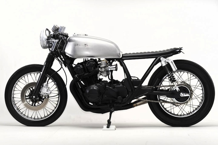 Honda CB750 Cafe Racer left side