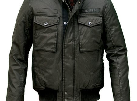 schott waxed jacket