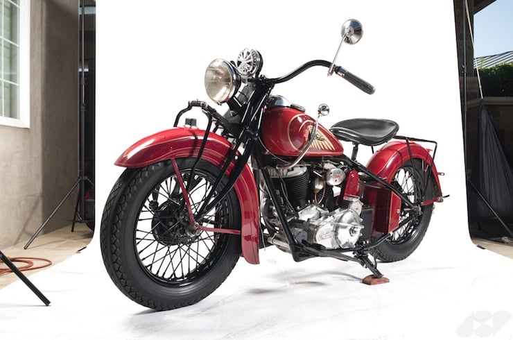 1935 Indian Chief Motorcycle 