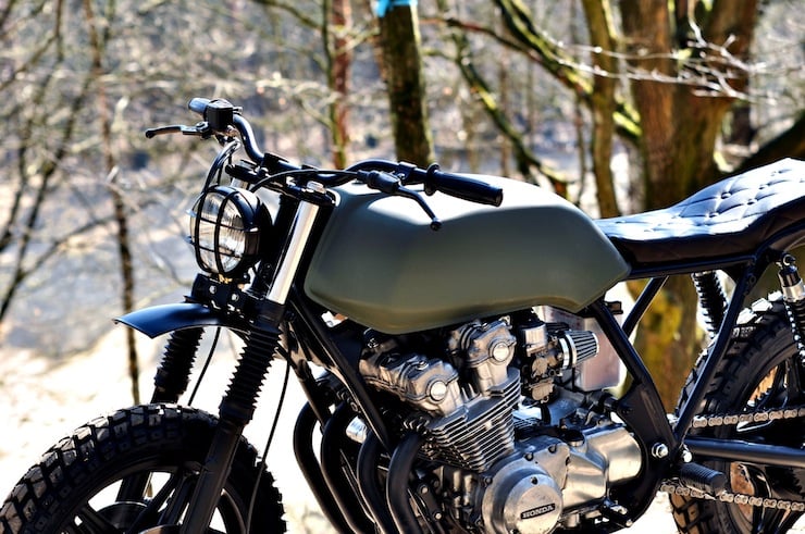 Honda Cb750 Scrambler By Left Hand Cycles