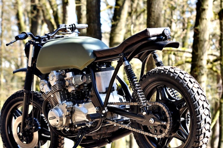 Honda Cb750 Scrambler By Left Hand Cycles