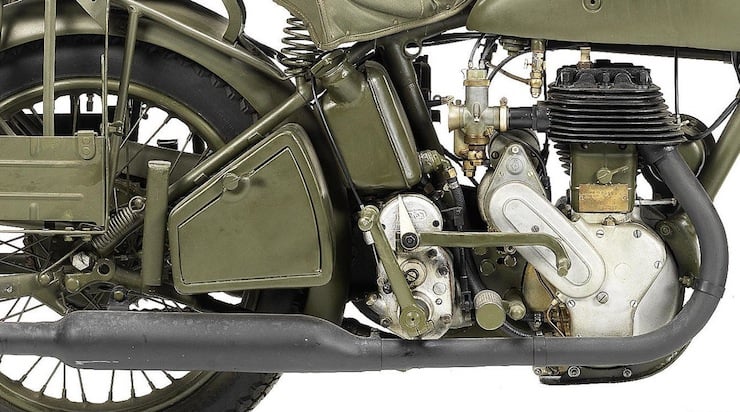 Norton 490cc Model 16H Military