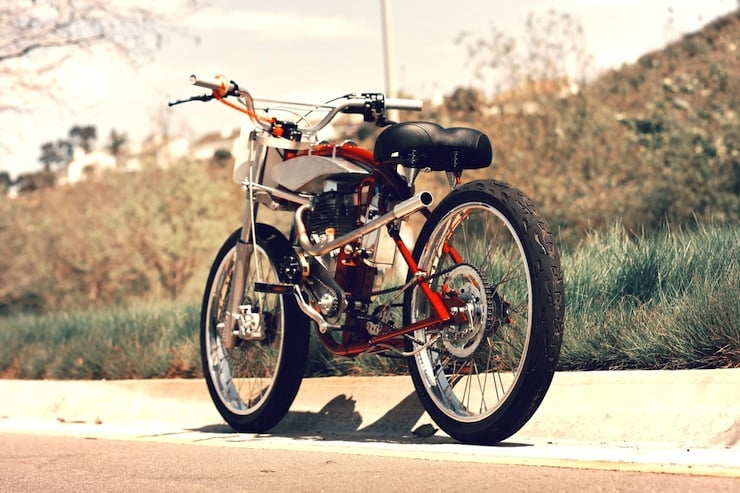 Custom store motorized bicycle