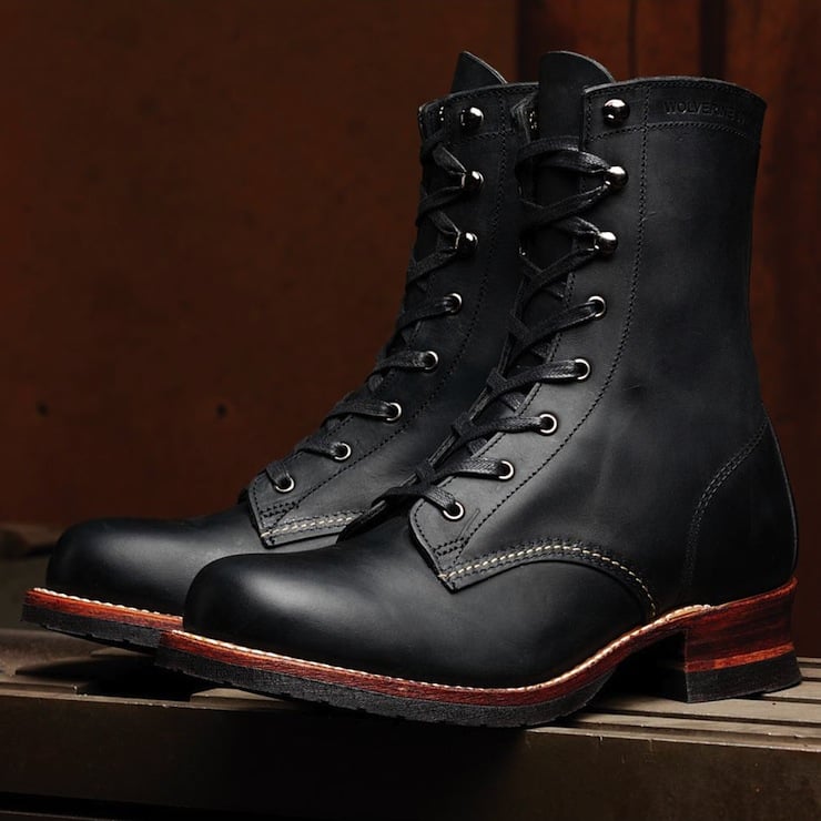 Wolverine best sale combat boots