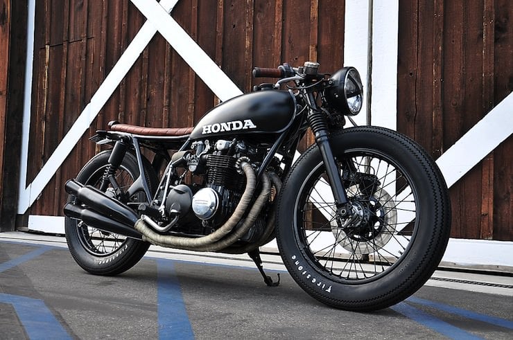 Honda Cb550 Cafe Racer Custom By Seaweed Gravel