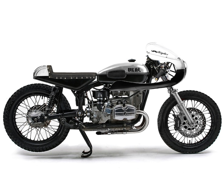 Ural Racer - A Custom Ural Solo sT Cafe Racer