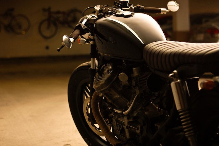 honda cx500 custom motorbike 2