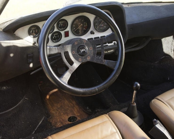 1972 Lancia Stratos Stradale interior