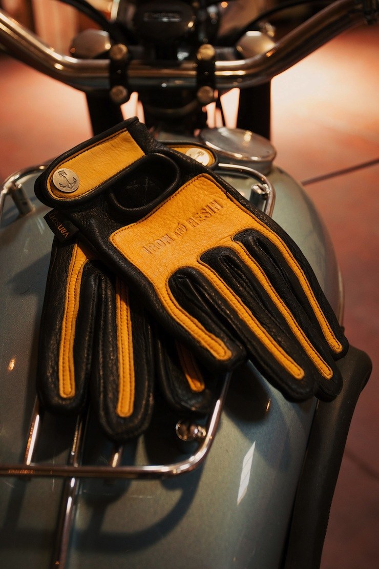 ethical leather gloves