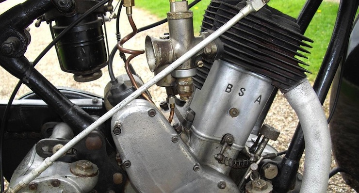 1928 BSA 557cc 'Sloper' engine