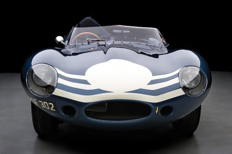 D-Type Jaguar front