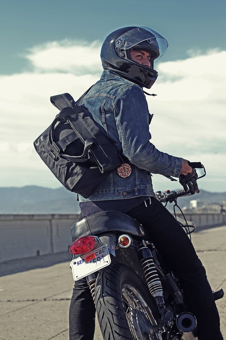 motorcycle messenger bag