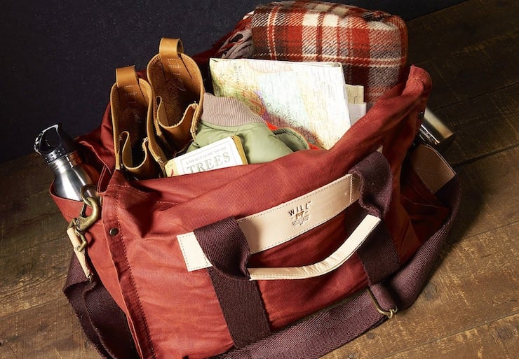 Canvas Duffle Bag by WILL Leather Goods