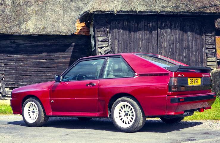 1985 Audi Quattro Sport SWB Coupé back side