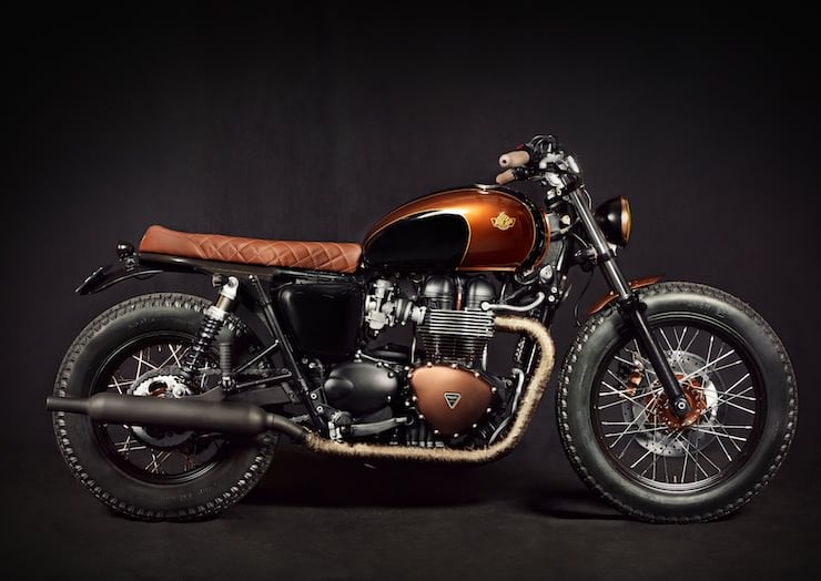 Triumph Bonneville Custom by Ton Up Garage