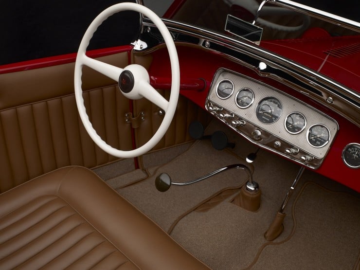 1929 Ford 'Dick Flint' Roadster Interior