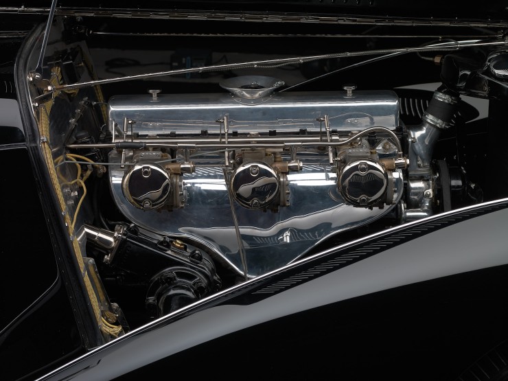 Delahaye Type 135 Engine