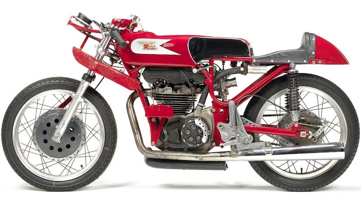 Moto Morini Bialbero Racing Motorcycle 2