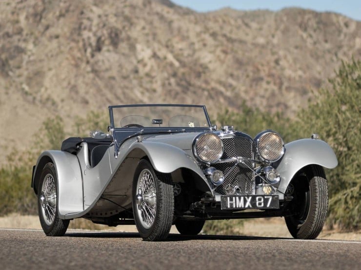 1938 SS 100 Jaguar 3½-Litre Roadster 8