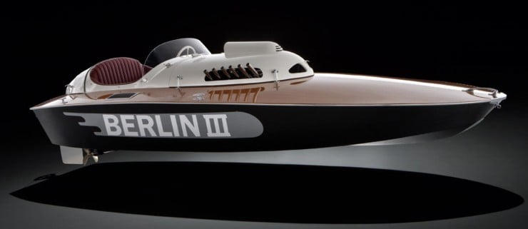 1950 Berlin lll E2 Class racing sports boat 2