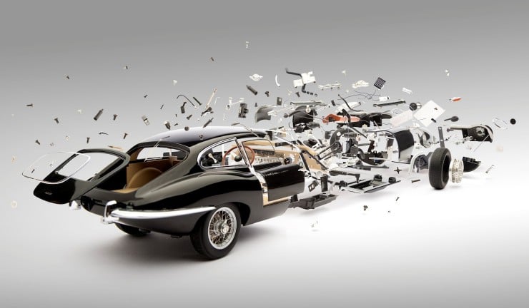 Fabien Oefner’s Disintegrating Cars