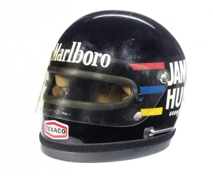 James Hunts 1976 Bell Helmet 1