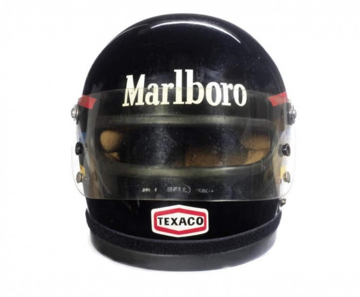 James Hunts 1976 Bell Helmet 2