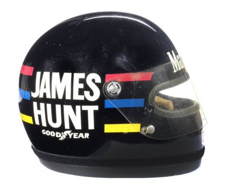 James Hunts 1976 Bell Helmet 3