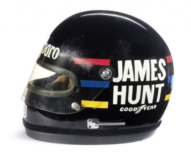 James Hunts 1976 Bell Helmet