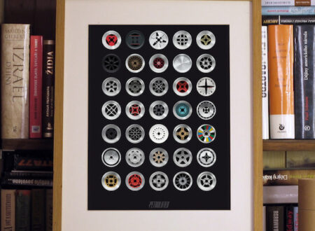The Nostalgic Wall of Wheels Poster The Nostalgic Wall of Wheels 31 450x330 - The Nostalgic Wall of Wheels Poster