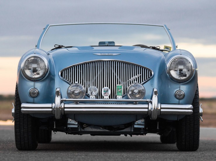 1956 Austin-Healey 100M Factory Le Mans BN2 Roadster 7