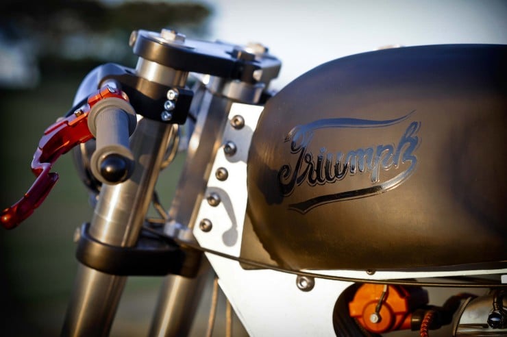 Bucephalus Triumph Custom Motorcycle 6