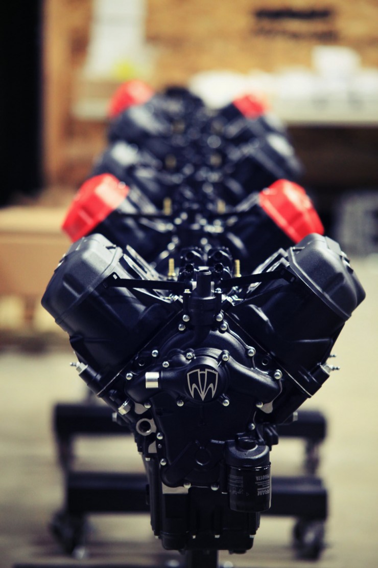 Motus MST Motorcycle Engine