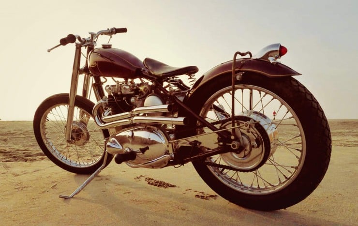 1949 TRIUMPH 6T  Bobber_Fotor