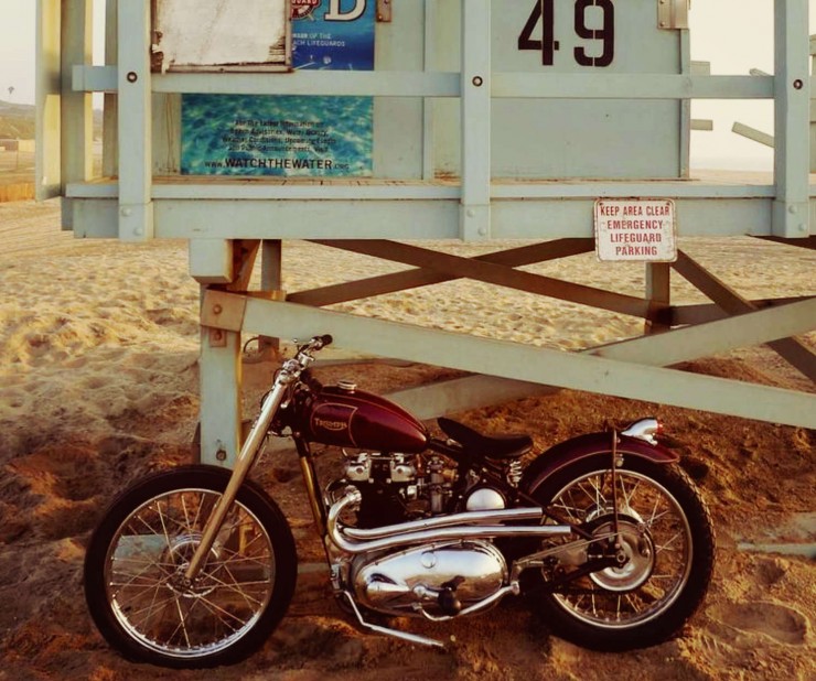 1949 TRIUMPH 6T  Motorbike_Fotor