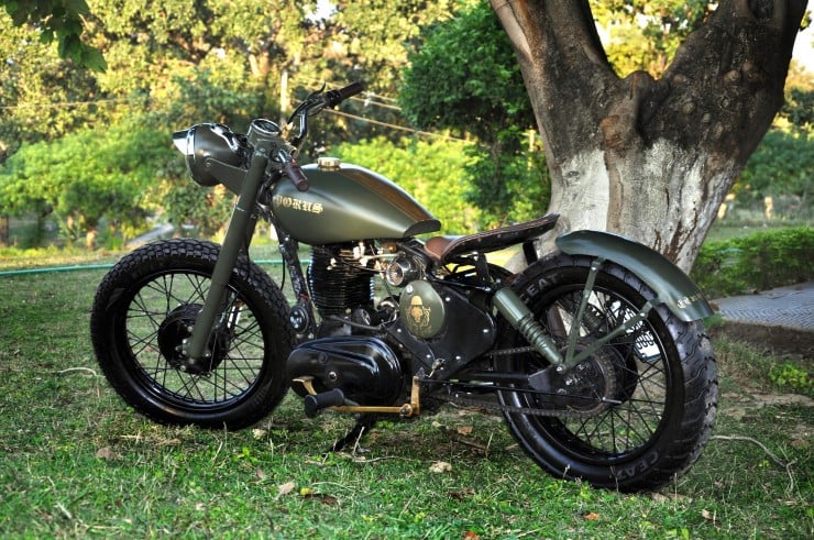 royal enfield custom 4