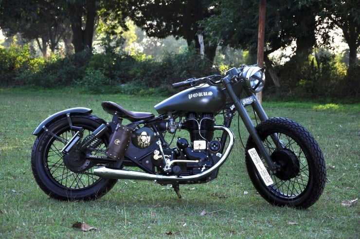 royal enfield custom