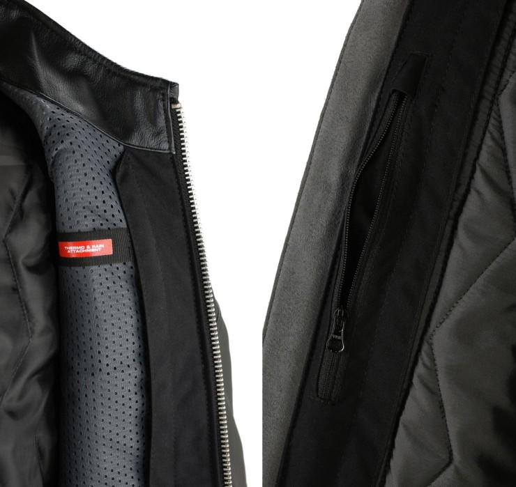 spidi motorcycle jacket detail