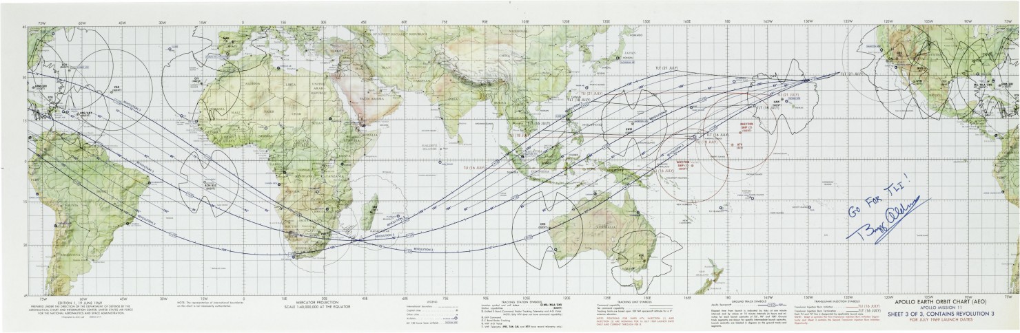 Charts To Begin A Journey To The Moon