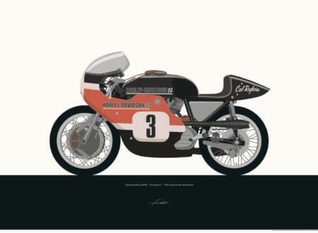 Moto Art by Francis Ooi P Harley XR750 450x330 - Moto Art by Francis Ooi