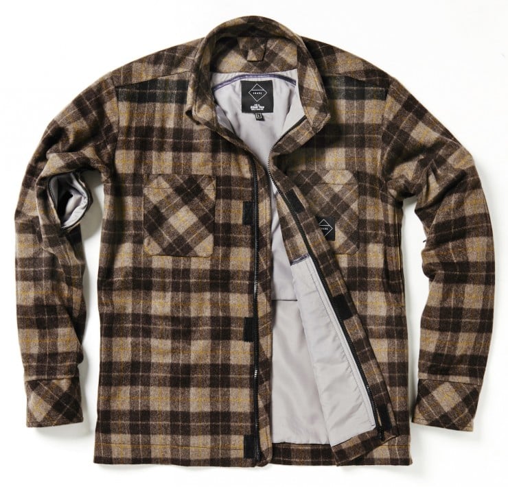 kevlar motorcycle flannel shirt