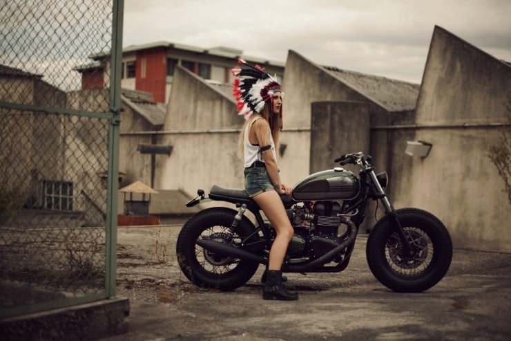 triumph bonneville custom 7