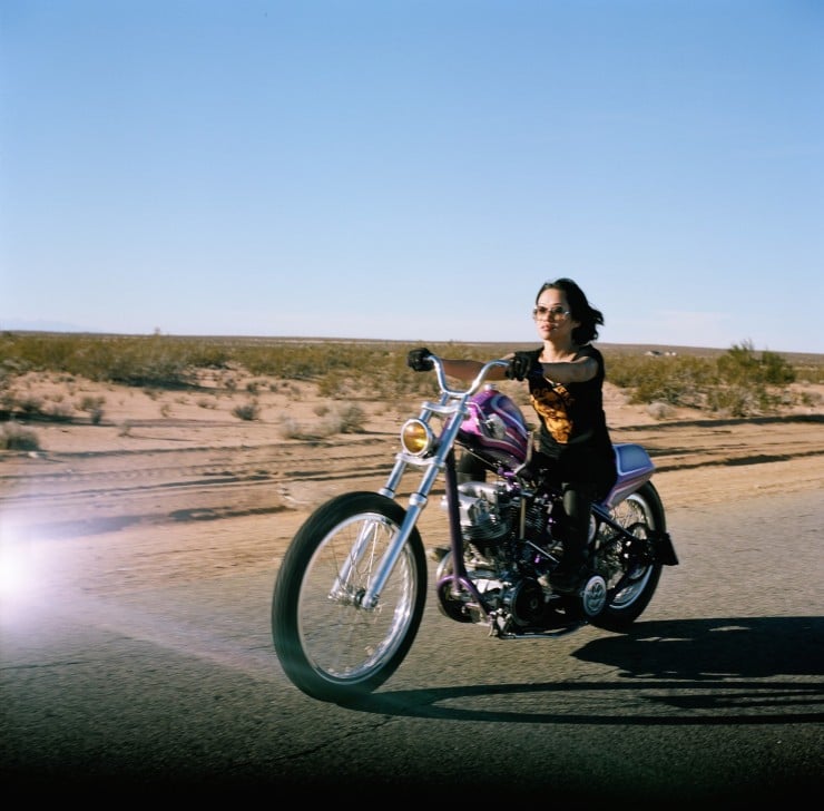 woman on motorcycle 4