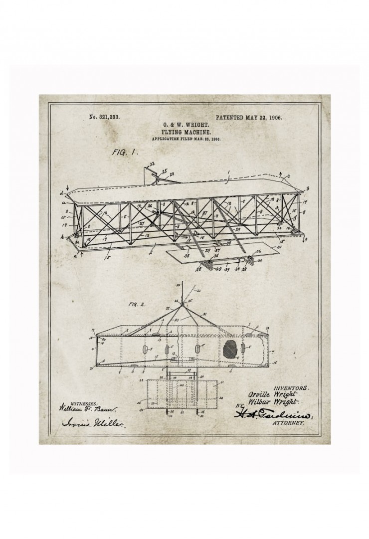 wright flyer blueprints