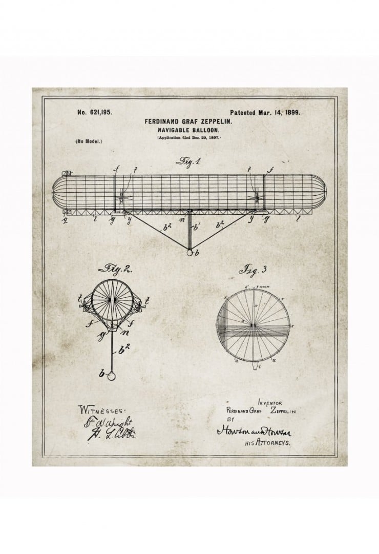 zeppelin blueprints