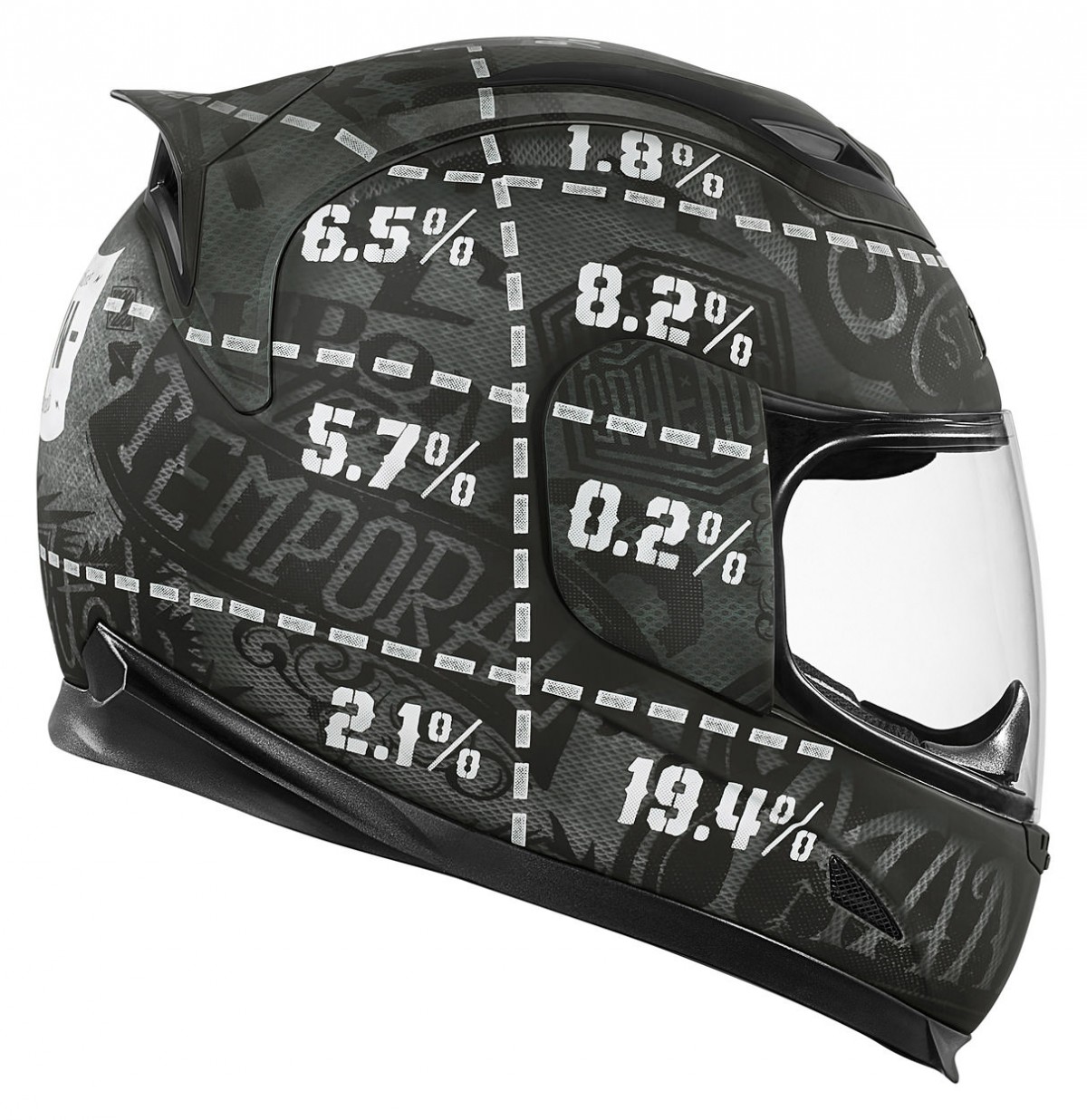 Icon Airframe Statistic Helmet