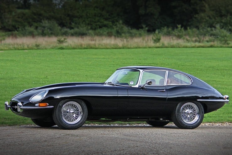 e-type jaguar coupe 1