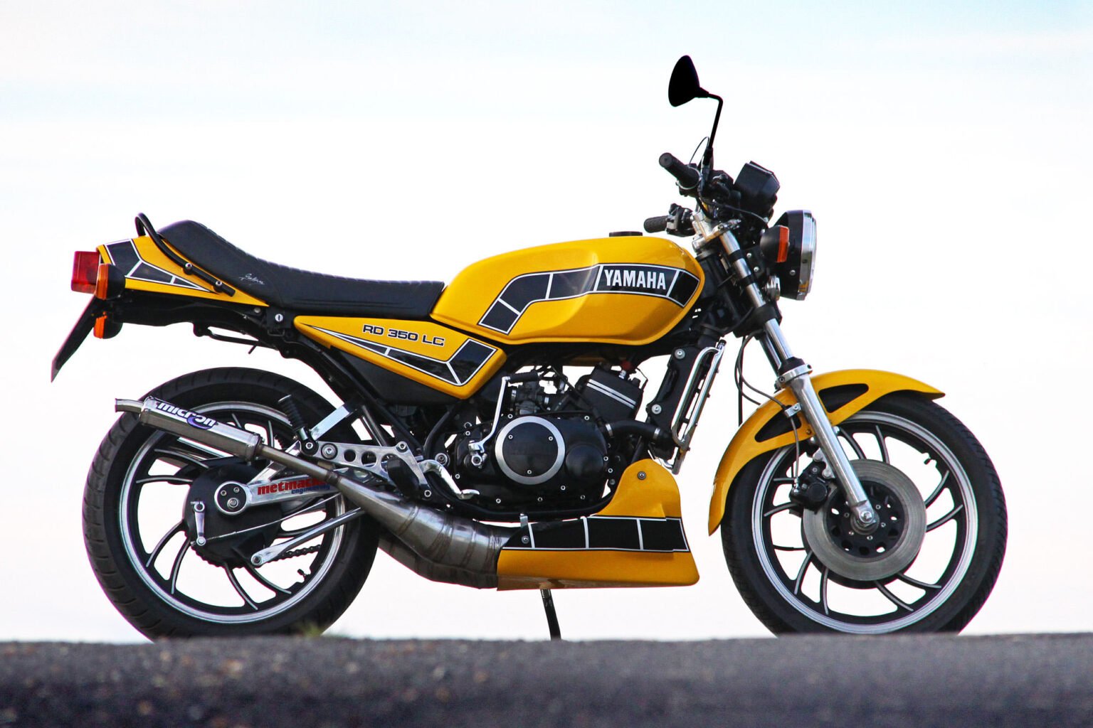 yamaha rd350 exhaust
